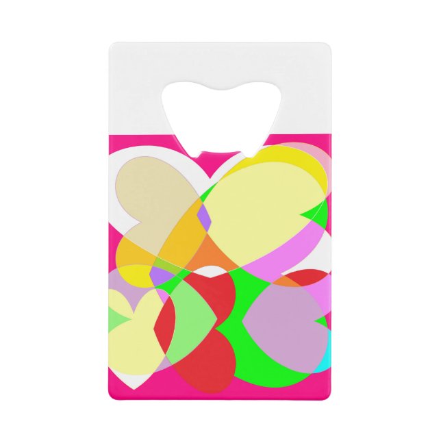 Abrebotellas De Tarjeta De Crédito mezclar (Anverso)