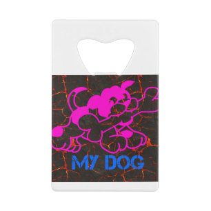 Abrebotellas De Tarjeta De Crédito mi perro