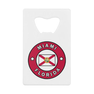 Abrebotellas De Tarjeta De Crédito Miami Florida