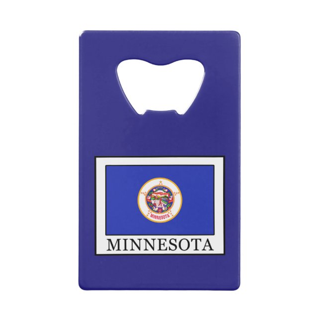 Abrebotellas De Tarjeta De Crédito Minnesota (Anverso)