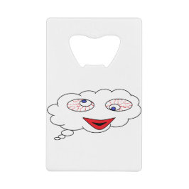 Abrebotellas De Tarjeta De Crédito Mira lo que estoy pensando - estoy rodando los ojo