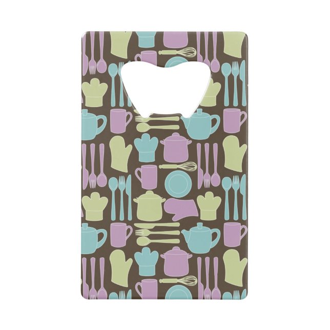 Abrebotellas De Tarjeta De Crédito Modelo 2 de los utensilios de la cocina (Anverso)