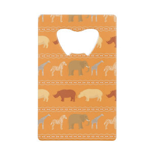 Abrebotellas De Tarjeta De Crédito Modelo africano