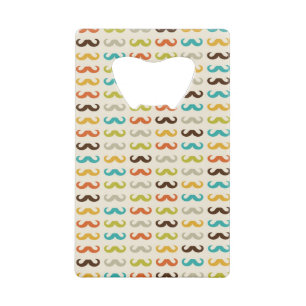 Abrebotellas De Tarjeta De Crédito Modelo con el bigote