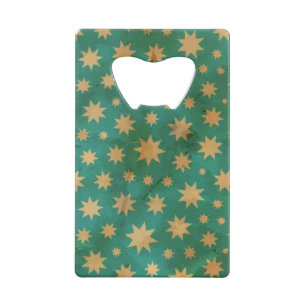 Abrebotellas De Tarjeta De Crédito Modelo de estrellas
