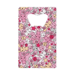 Abrebotellas De Tarjeta De Crédito Modelo de Kawaii