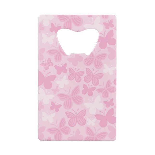 Abrebotellas De Tarjeta De Crédito Modelo de mariposa 2 (Anverso)