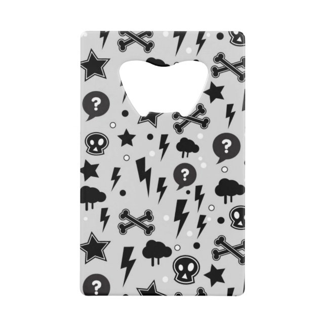 Abrebotellas De Tarjeta De Crédito Modelo de moda (Anverso)