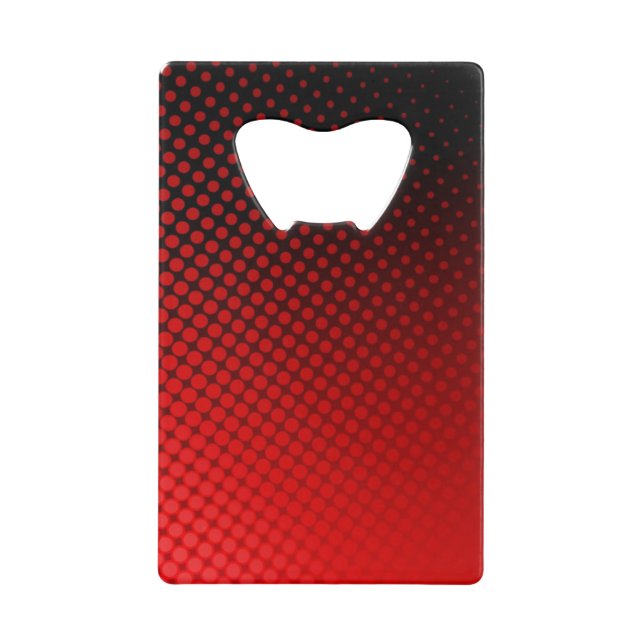 Abrebotellas De Tarjeta De Crédito Modelo de puntos (Anverso)