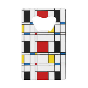 Abrebotellas De Tarjeta De Crédito Modelo de Stijl