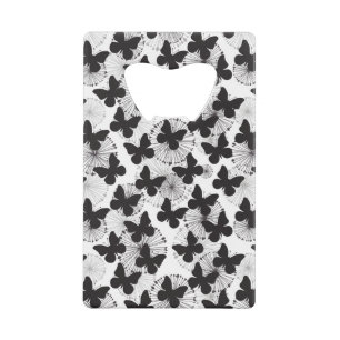 Abrebotellas De Tarjeta De Crédito modelo de una mariposa