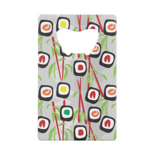 Abrebotellas De Tarjeta De Crédito Modelo del sushi