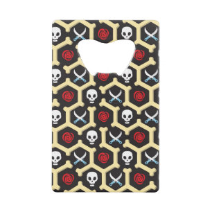 Abrebotellas De Tarjeta De Crédito Modelo del tema del bandido