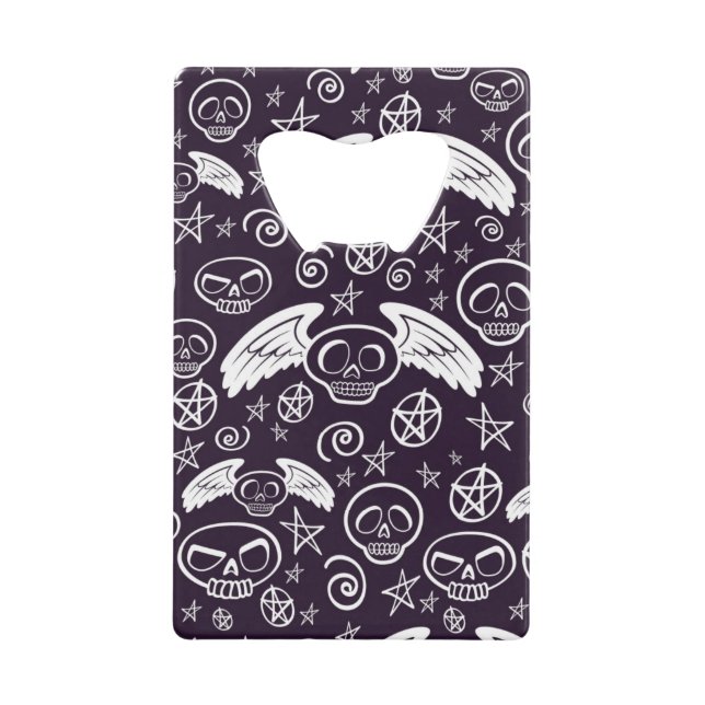 Abrebotellas De Tarjeta De Crédito Modelo del "vudú" (Anverso)