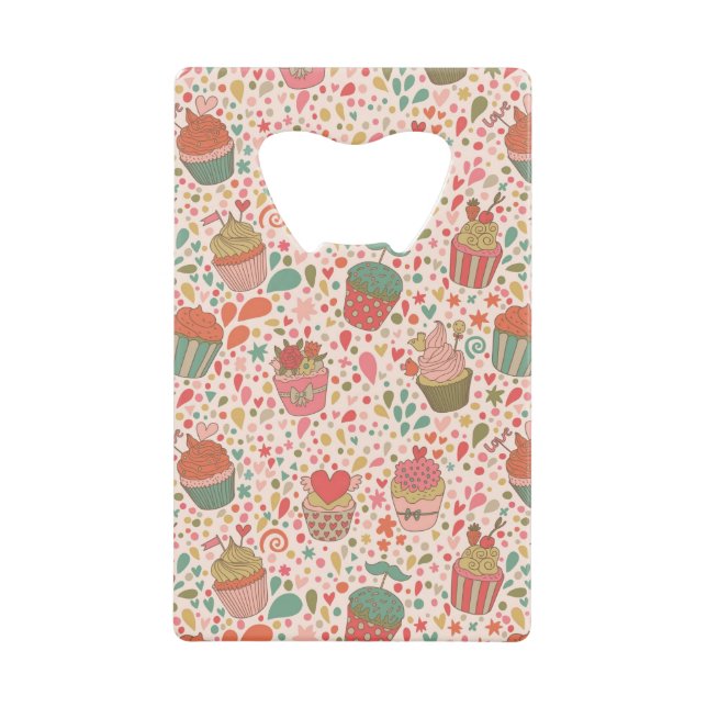 Abrebotellas De Tarjeta De Crédito Modelo dulce (Anverso)