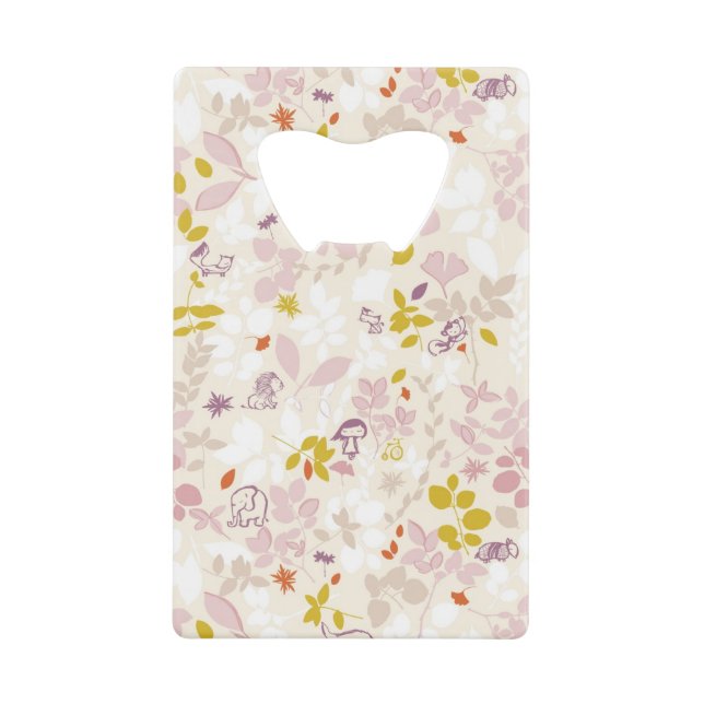 Abrebotellas De Tarjeta De Crédito modelo que exhibe animales caprichosos (Anverso)