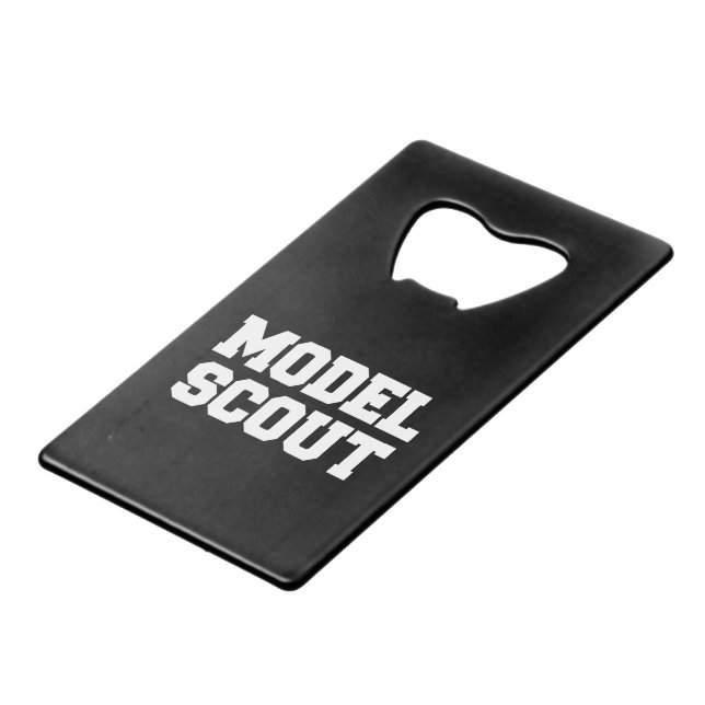 ABREBOTELLAS DE TARJETA DE CRÉDITO MODELO SCOUT (Ángulo frontal)