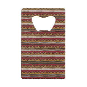 Abrebotellas De Tarjeta De Crédito Modelo tribal