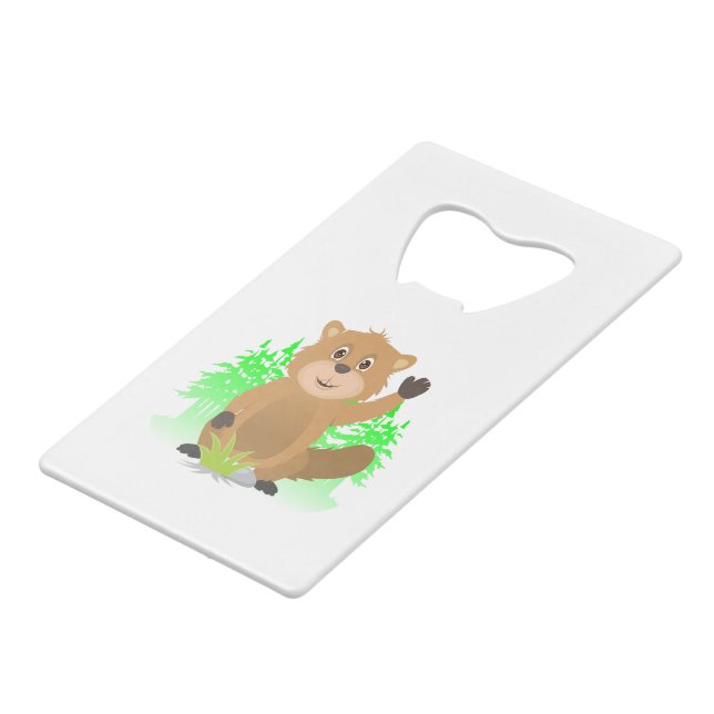 Abrebotellas De Tarjeta De Crédito Mole clipart (Ángulo trasero)