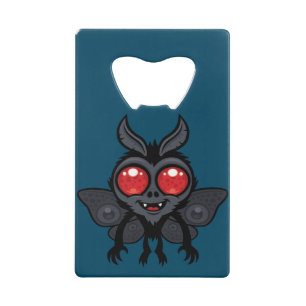 Abrebotellas De Tarjeta De Crédito Monstruo Mothman Criptido Cuteo y Espeluznante