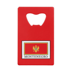 Abrebotellas De Tarjeta De Crédito Montenegro