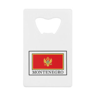 Abrebotellas De Tarjeta De Crédito Montenegro