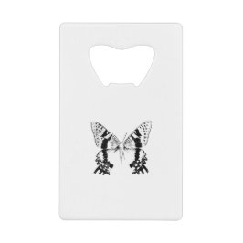 Abrebotellas De Tarjeta De Crédito Moth Black de insectos