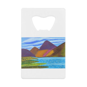 Abrebotellas De Tarjeta De Crédito Mountain Scenery .JPG