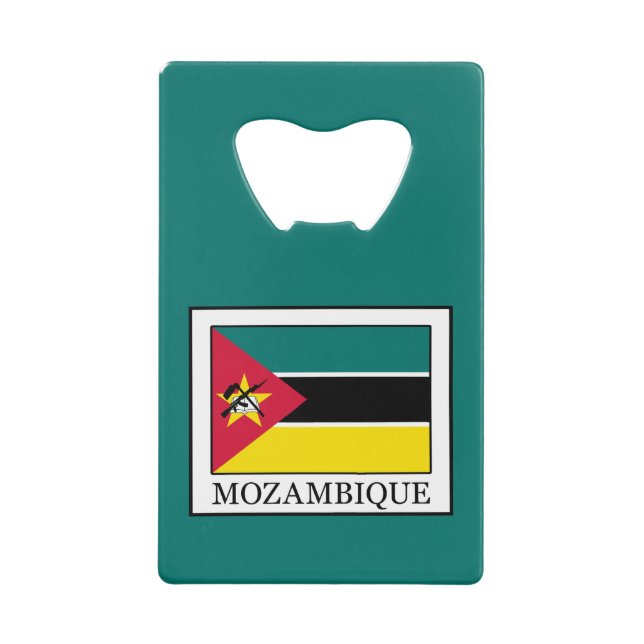 Abrebotellas De Tarjeta De Crédito Mozambique (Anverso)