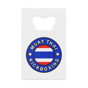 Abrebotellas De Tarjeta De Crédito Muay Thai