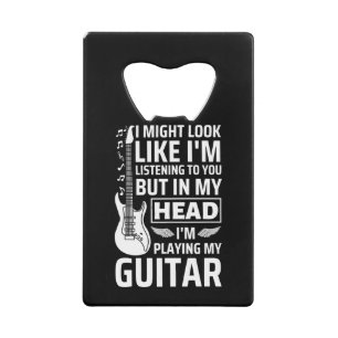 Abrebotellas De Tarjeta De Crédito Música de guitarra