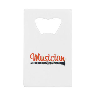 Abrebotellas De Tarjeta De Crédito Músico