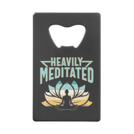 Abrebotellas De Tarjeta De Crédito Muy meditado - Yoga