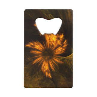 Abrebotellas De Tarjeta De Crédito Mystique Garden Resumen Arte