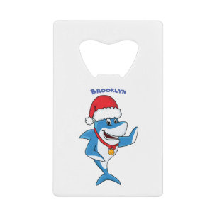 Abrebotellas De Tarjeta De Crédito Navidades divertidos ilustracion personalizado de 