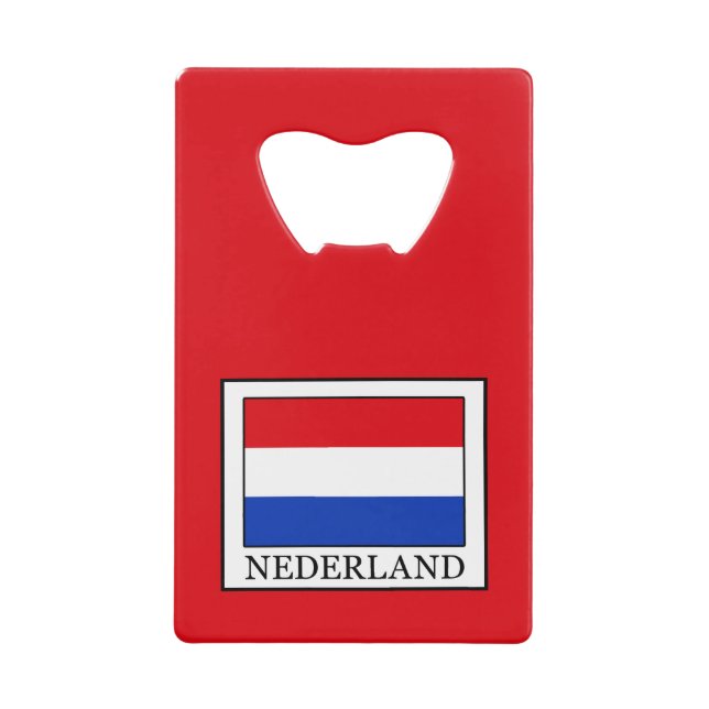 Abrebotellas De Tarjeta De Crédito Nederland (Anverso)