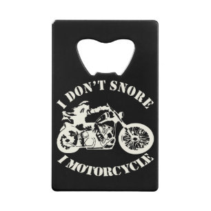 Abrebotellas De Tarjeta De Crédito No ronco mi motocicleta #