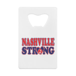 Abrebotellas De Tarjeta De Crédito Nota de música fuerte de Nashville