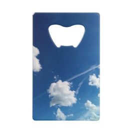 Abrebotellas De Tarjeta De Crédito Nubes de luz