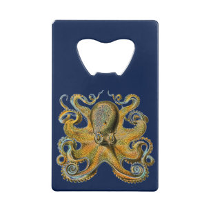 Abrebotellas De Tarjeta De Crédito Octopus