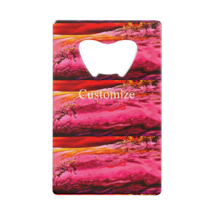 Abrebotellas De Tarjeta De Crédito Ondas Red Maui Thunder_Cove