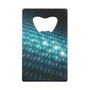Abrebotellas De Tarjeta De Crédito Orbes azules 3D