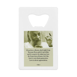 Abrebotellas De Tarjeta De Crédito Osho