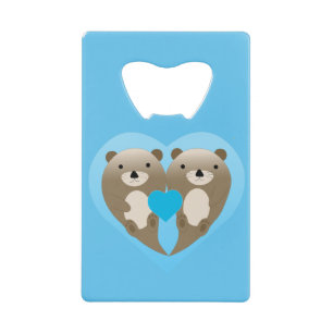 Abrebotellas De Tarjeta De Crédito Otter Love