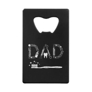 Abrebotellas De Tarjeta De Crédito Padre padre padre padre padre de la vieja hija