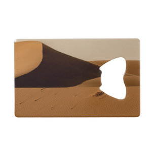 Abrebotellas De Tarjeta De Crédito Paisaje del desierto de las dunas de arena
