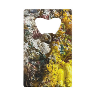 Abrebotellas De Tarjeta De Crédito Paleta del artista #1