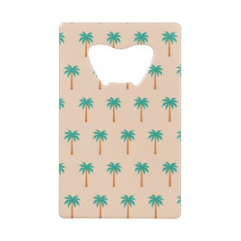 Abrebotellas De Tarjeta De Crédito Palmeras