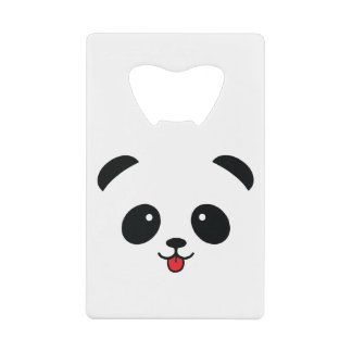 Abrebotellas De Tarjeta De Crédito Panda linda Blep Mlem Blop