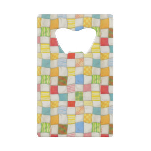 ABREBOTELLAS DE TARJETA DE CRÉDITO PARA QUILT LOCA